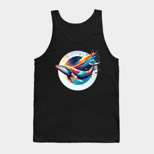 Cosmic Voyage Whale Tank Top